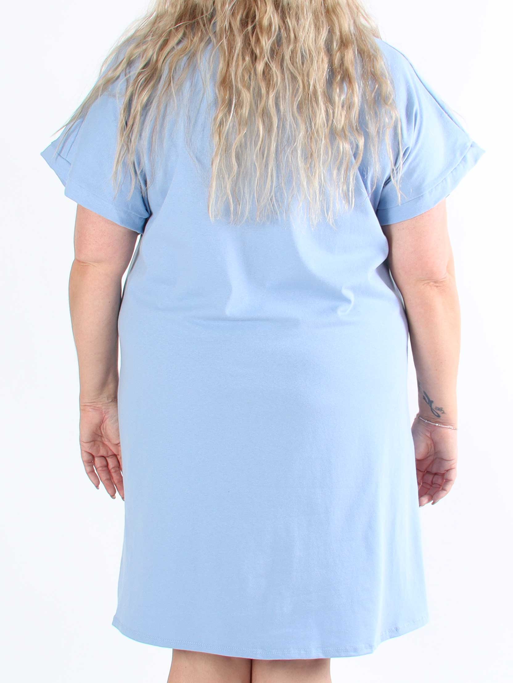 Tasmine - Plus size brooklyn t-shirt kjole i blødt bomuld